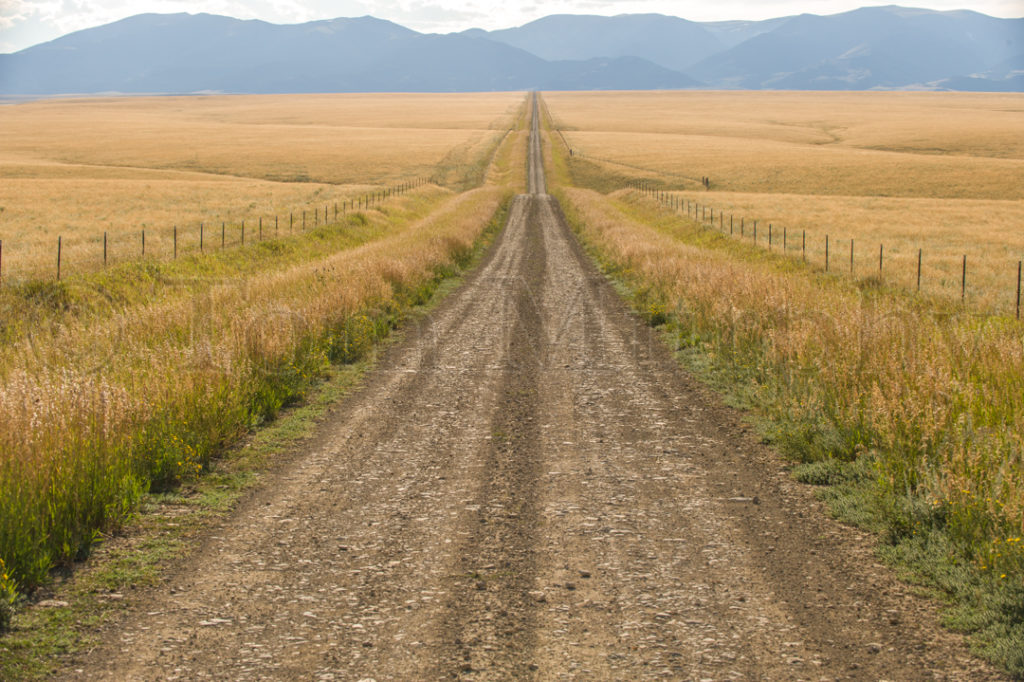 Gravel Roadway Crazy Mountains – Tom Murphy Photography